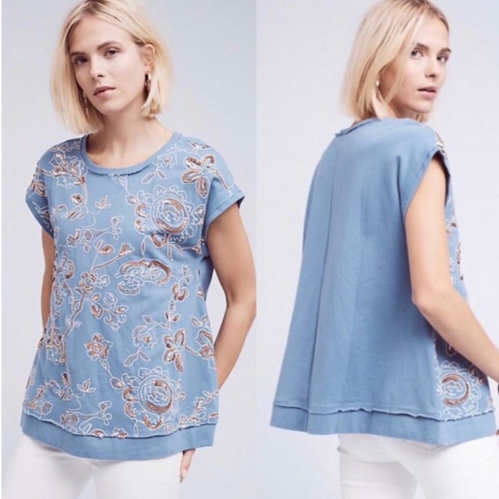 Anthropologie Akemi + kin hildie Sweatshirt